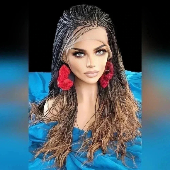 Braided wigs, 100% handmade, long braids  gorgeous, ALINA, NWT - Picture 2 of 16